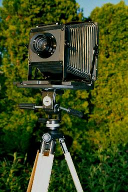 Photo of 8x10 Explorer on Tripod